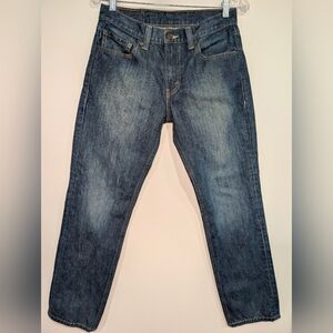 Levi's Men's 32×32 511 Skinny Dark Wash Indigo Slim Skinny Leg Jeans 2010's